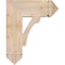 Ekena Millwork Legacy Arts & Crafts Smooth Bracket, Douglas Fir, 5 1/2"W x 18"D x 22"H BKT06X18X22LEC03SDF - alternate 3